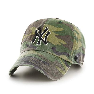 MLB New York Yankees Camo RGW Clean Up Cap Camouflage