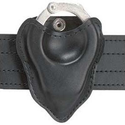 Bianchi Model 090 Open Top Handcuff Case, Plain Black