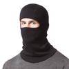 100% Merino Wool Balaclava - Winter Ski Mask - Face Mask - Cold Weather Gear - Black - One Size view 1