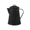 Granite Ware Coffee Boiler, 3-Quart - Stovetop or Campfire Coffee Pot, Durable Enameled Steel for Rapid Heat Absorption, Energy Efficient Design for Outdoor Adventures (Speckled Black) view 1