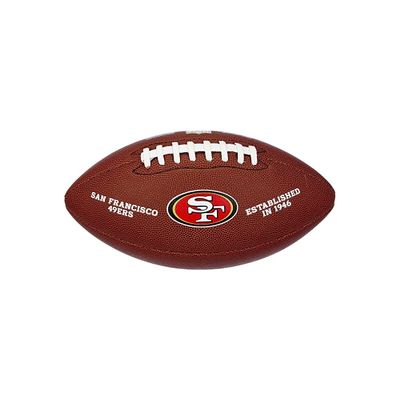 NFL Team Logo Composite Football, Official - San Francisco 49ers