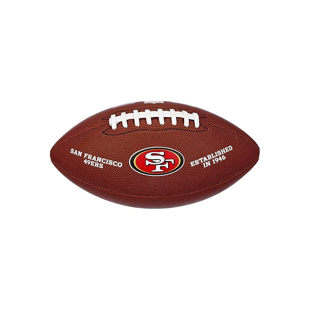 NFL Team Logo Composite Football, Official - San Francisco 49ers