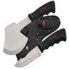 Rite Edge 2-Piece Hunting Knife and Hatchet Set  Stainless Steel Gut Hook and Survival Axe with Nylon Sheath for Camping, Hiking, and Outdoors view 1