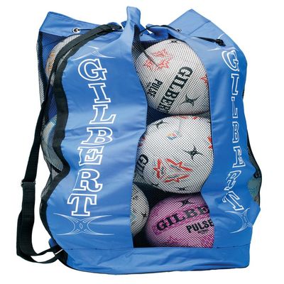 Gilbert Breathable Rugby Ball Bag - Royal