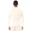 Indera Men's Traditional Waffle Thermal Underwear Long Sleeve Shirt, Natural, Medium view 2