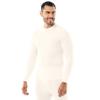 Indera Men's Traditional Waffle Thermal Underwear Long Sleeve Shirt, Natural, Medium view 3