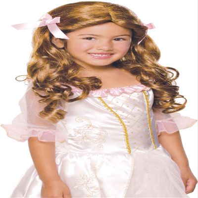 Rubies Gracious Princess Child's Costume Wig, Brunette