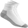 Wigwam At Work Quarter 3-Pack S1360 Sock, White/Sweatshirt Grey Lt. - MD view 1