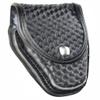 Bianchi 7917 AccuMold Elite Double Handcuff Case For Duty Belt, Basket Weave, Hidden Snap view 3