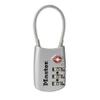 Master Lock 4688D Set Your Own Combination TSA Approved Luggage Lock, 1 Pack, Silver view 1