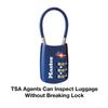 Master Lock 4688D Set Your Own Combination TSA Approved Luggage Lock, 1 Pack, Silver view 3