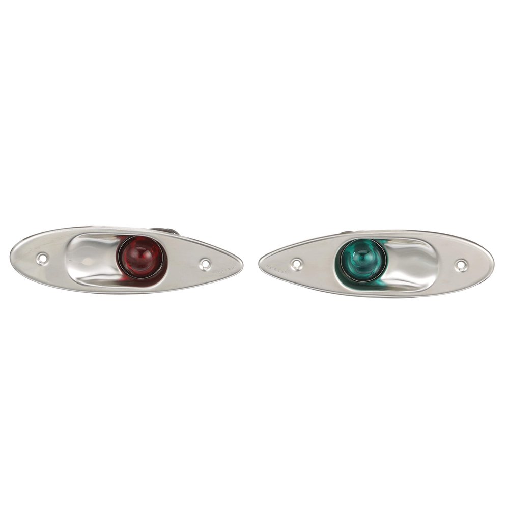 SEACHOICE Corrosion-Resistant Stainless Steel Side Light, Boat Navigation, Flush Mount