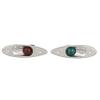SEACHOICE Corrosion-Resistant Stainless Steel Side Light, Boat Navigation, Flush Mount view 1