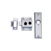 Perko 0930DP0CHR Reverse-Bevel Rim Lock Set with Flush Strike,Chrome view 1