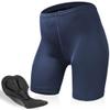 AERO|TECH|DESIGNS | Women's USA Classic Cycling Shorts | Padded Compression Short | Medium | Navy view 3