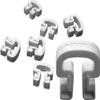 Kwik Goal Kwik Lock Net Clips (100-Pack), White view 1