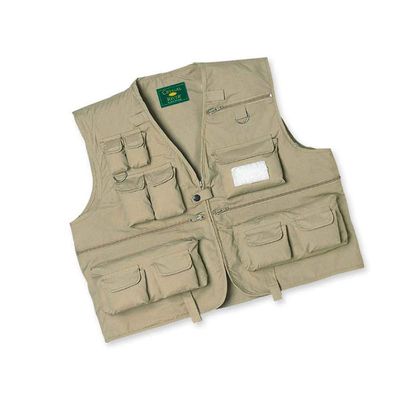 Crystal River Unisex Adult Modern C/R UTILITY VEST TAN LARGE, Multi