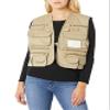 Crystal River Unisex Adult Modern C/R UTILITY VEST TAN LARGE, Multi view 2