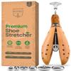 HOUNDSBAY Shoe Stretcher, Bulldog Premium Professional 2-way Wooden Shoe Stretcher for Men, Shoe Widener & Stretcher for Men with Wide Feet view 1