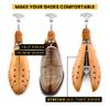 HOUNDSBAY Shoe Stretcher, Bulldog Premium Professional 2-way Wooden Shoe Stretcher for Men, Shoe Widener & Stretcher for Men with Wide Feet view 3