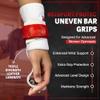 Reisport Protec Uneven Bar Gymnastics Grips for Women - Triple Strength Leather Hand Grips for Gymnastics Bars - Gymnastics Equipment & Accessories for Advanced Gymnasts view 2