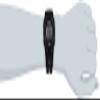 Timex Unisex Expedition Digital CAT 33mm Watch  Black Case with Black & Gray Striped Fabric Strap view 2