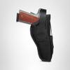 Uncle Mike's Kodra Nylon Sidekick Ambidextrous Hip Holster with Magazine Pouch (Size 5, Black) view 3
