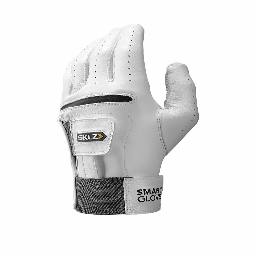 SKLZ Men's Smart Glove Left Hand Golf Glove, X-Large , White
