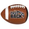 Passback Official Composite Football, Ages 14+, High School Training Football, (Ships Deflated) view 1