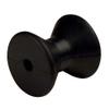 Smith 29540 Bow Roller 3" W BLK RUB view 1