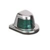 Attwood 66319G7 1-Mile Sidelights, Pair, Stainless Steel Housing, Deck Mount, Each Provides 1-Mile, 112.5-Degree Visibility, 12V view 4