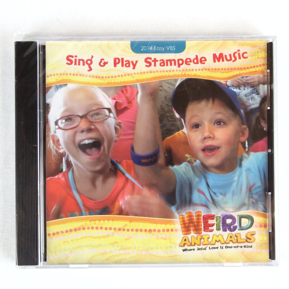 1 X VBS-Disc-Weird Animals-Sing & Play Stampede