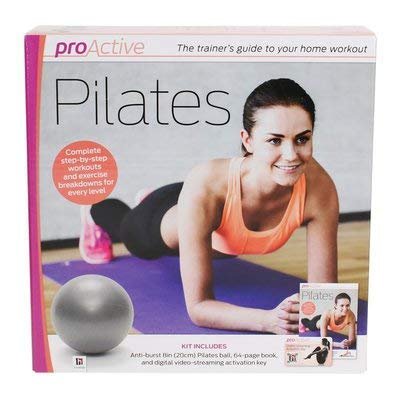 Hinkler Proactive Pilates Step-by-Step Home Workout and Exercise Breakdowns Complete kit