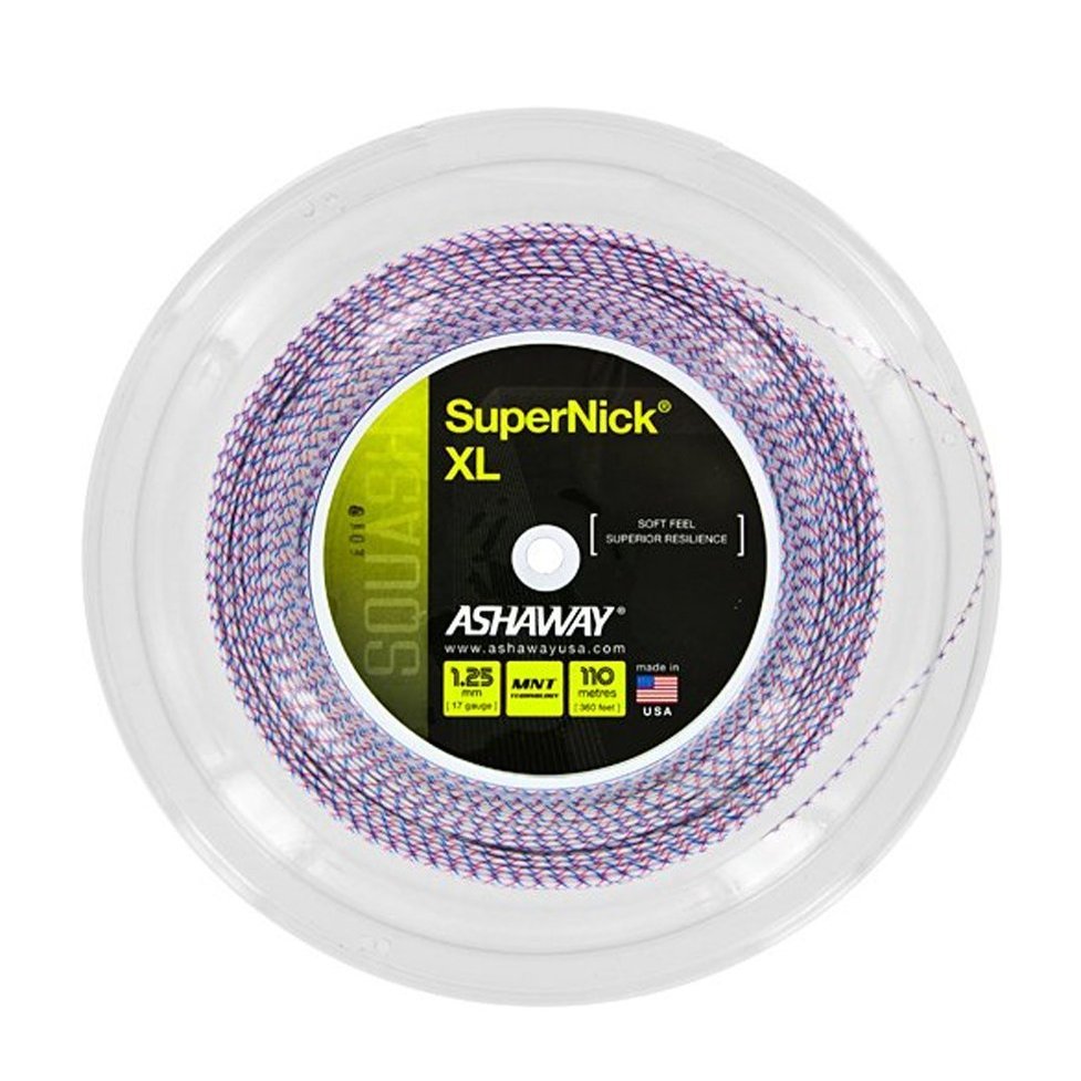 ASHAWAY Supernick XL Squash String (1 Reel - 360 FT)