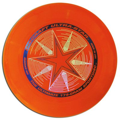Discraft USSO 175 gram Ultra Star Sport Disc, Bright Orange