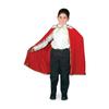 Beistle Child King and Queen Robe  Red Velvet-Style Royal Cape with Faux Fur Trim and Gold Piping for Costumes, Fantasy Dress-Up Play, Storybook Themes & Regal Celebrations, Youth Size, 33" view 2