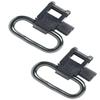 Uncle Mike's unisex adult Tri-Lock Blued 1', Clam QD Swivel Non Tri Lock, Black, 1 US view 1
