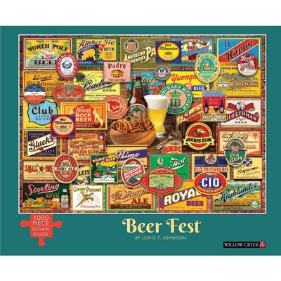 Beer Fest 1000-Piece Puzzle