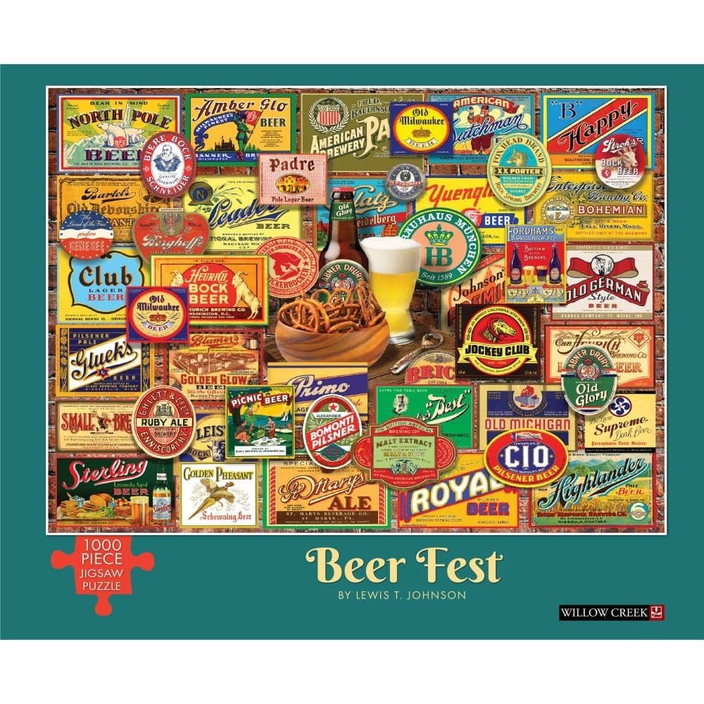 Beer Fest 1000-Piece Puzzle