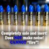 B's Dry Fire Snap Caps - A.K.A. B's Dummy's - Dummy 9mm Luger Training Caps (10 Pack) (Blue Brass) view 2