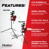 Heater Sports Slider Lite 360 Baseball Pitching Machine with Automatic Ball Feeder - Accurate 360-Degree Delivery, Durable and Portable Training Tool for All Ages view 2
