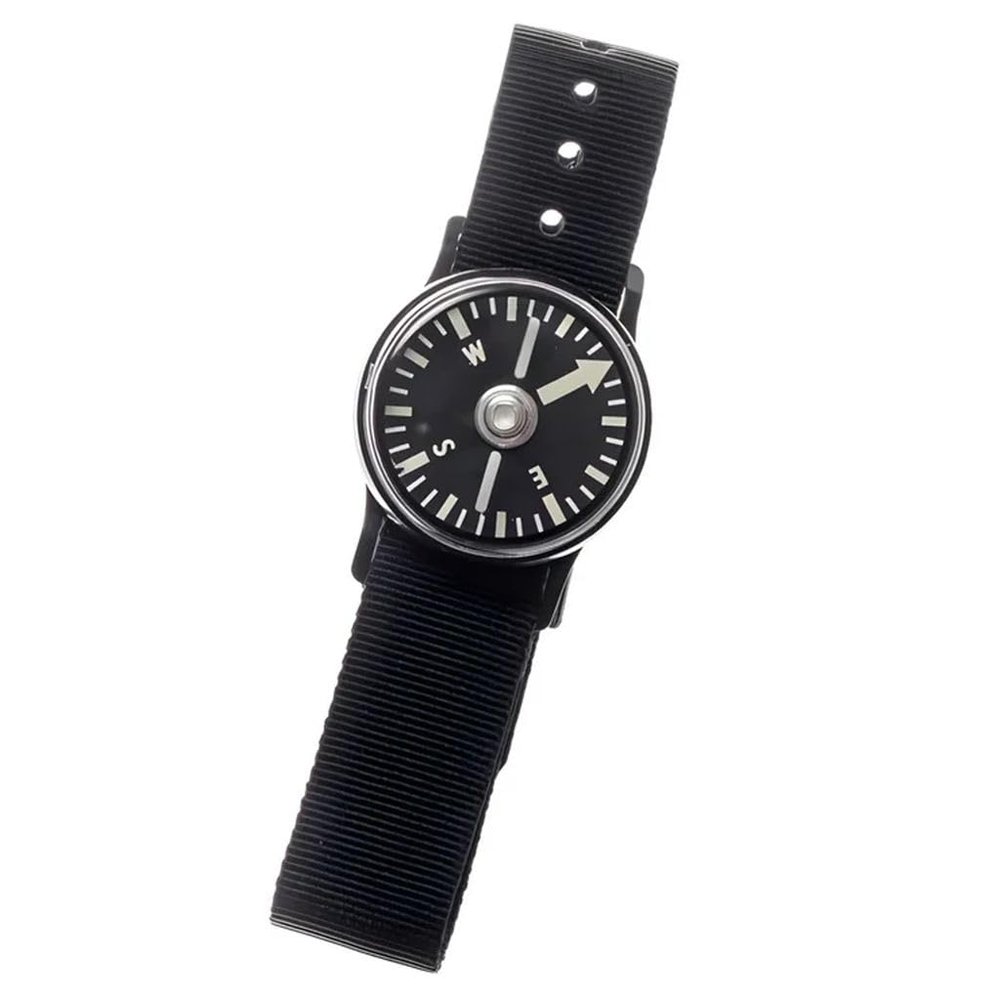 Cammenga Tritium Wrist Compass J582T - Military Grade Compass Bracelet for Outdoor Adventure - Radiant Tritium Glow Compass for Dim Light Visibility