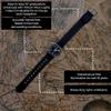 Cammenga Tritium Wrist Compass J582T - Military Grade Compass Bracelet for Outdoor Adventure - Radiant Tritium Glow Compass for Dim Light Visibility view 2