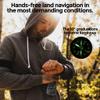 Cammenga Tritium Wrist Compass J582T - Military Grade Compass Bracelet for Outdoor Adventure - Radiant Tritium Glow Compass for Dim Light Visibility view 3