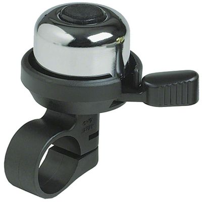 Mirrycle Incredible Brass Duet Bicycle Bell, Chrome Plated