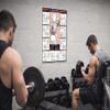 ALGRA Co-ed Biceps & Forearm Workout 24 X 36 Laminated Chart view 2