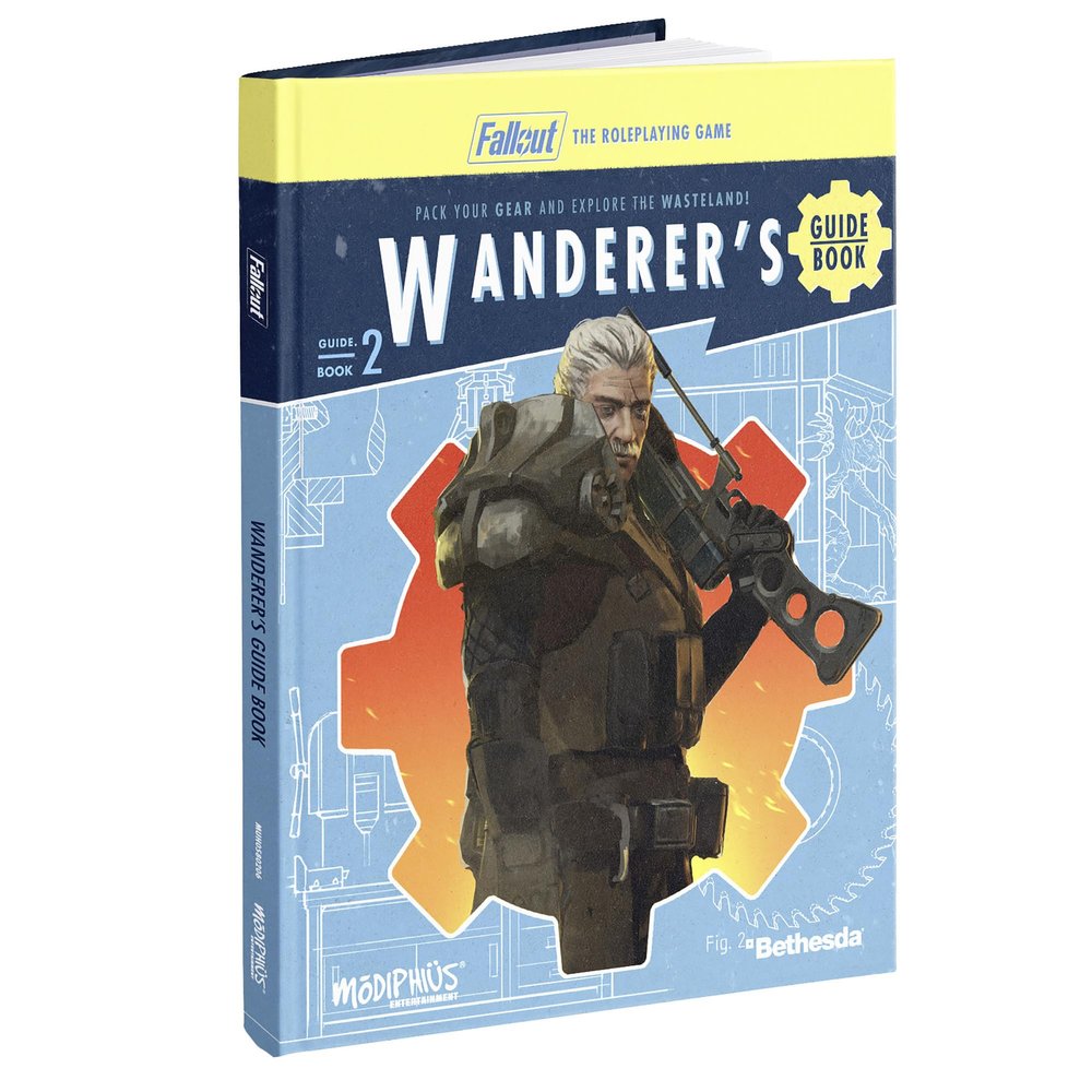 Modiphius Fallout: The Roleplaying Game - Wanderers Guide Book Hardcover