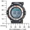 Casio SGW100 Series | Digital Watch & Compass | Green/Fabric Strap | 200M WR | 100 SEC Stopwatch | Twin Sensor for Direction & Temperature | Low Temp Resistant | Auto Calendar | Multi Alarm view 4
