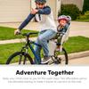 Schwinn Deluxe Child Bike Carrier, Seats one Kid Ages 1+, Frame Mount, Adjustable Safety Harness, Quick Release Design, Comfortable Padding, Rear-Mounted Child Bike Seat for Toddler view 4