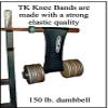 TK Knee Bands Knee Wraps Knee Supports - Medium size(1 Pair) view 4